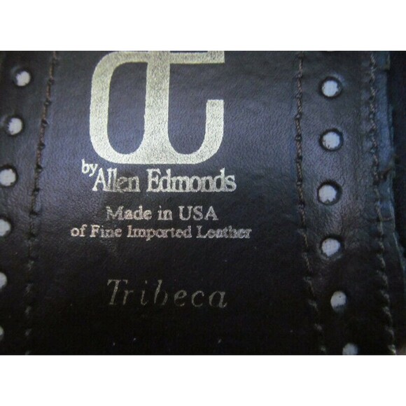 Allen Edmonds Tribecca Mens Brown Leather Apron Toe Lace Up Derbys Size US 9 D - Picture 7 of 9